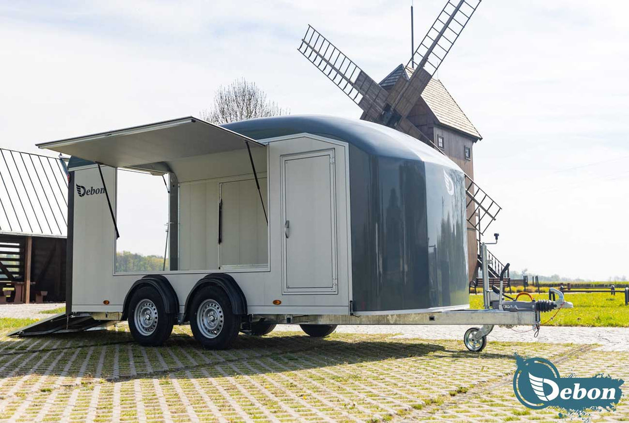 Debon Box Van Trailers