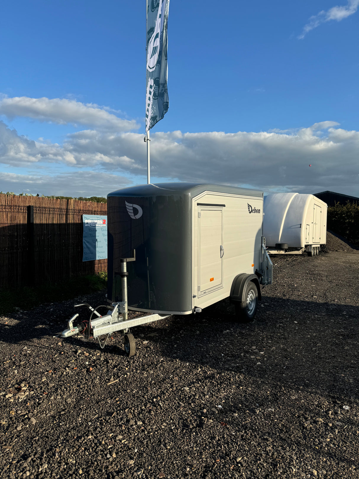 Debon Roadster C255 Single Axle Box Van Trailer