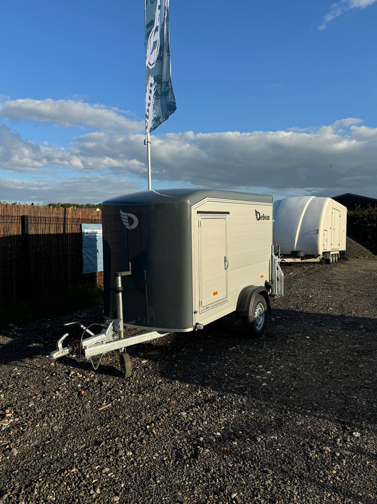 Debon Roadster C255 Single Axle Box Van Trailer