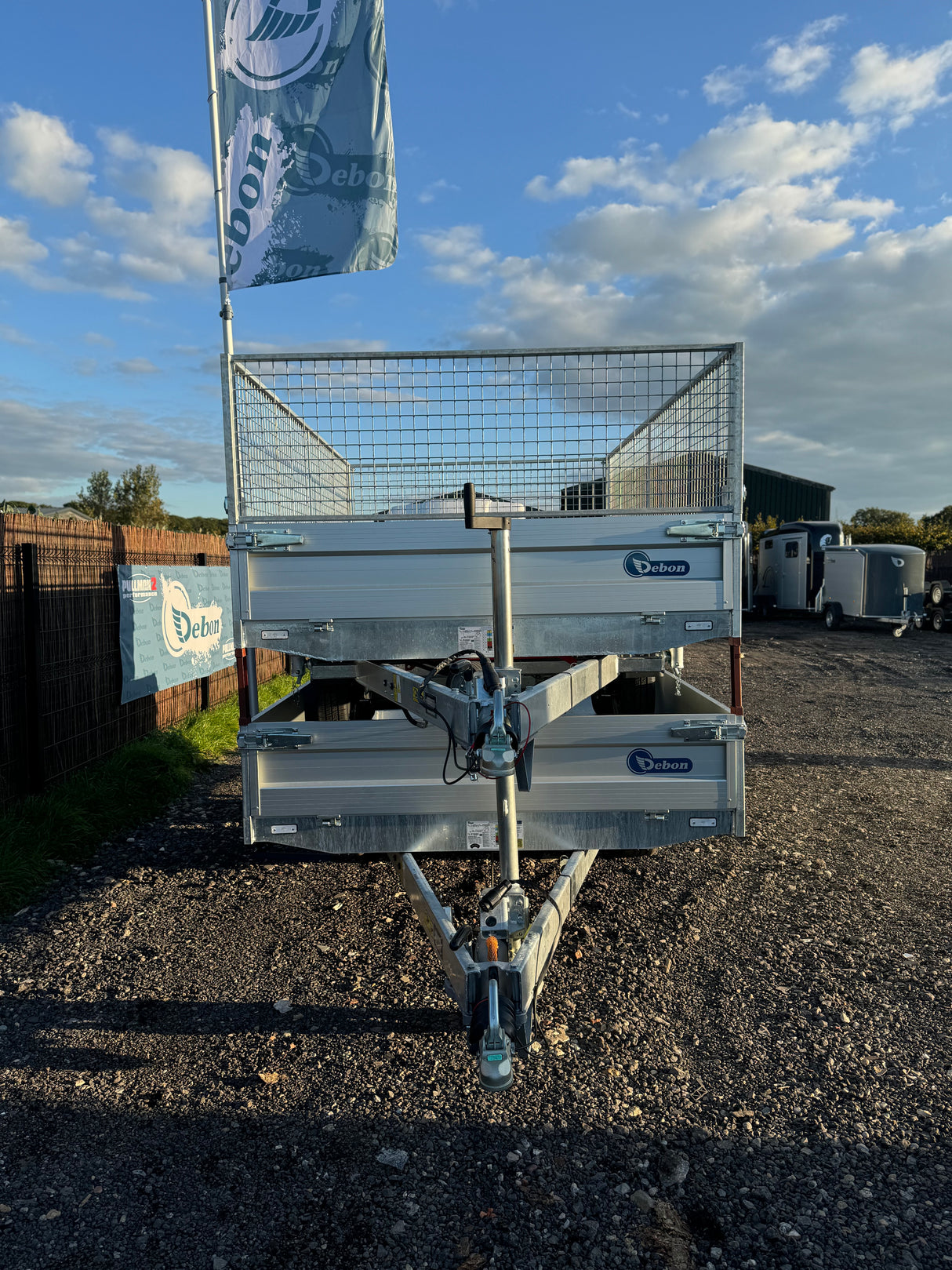 Debon Tipper Trailer PW3.6 Twin Axle 3 Way Electric / Manual Tipper 3500kg MGW