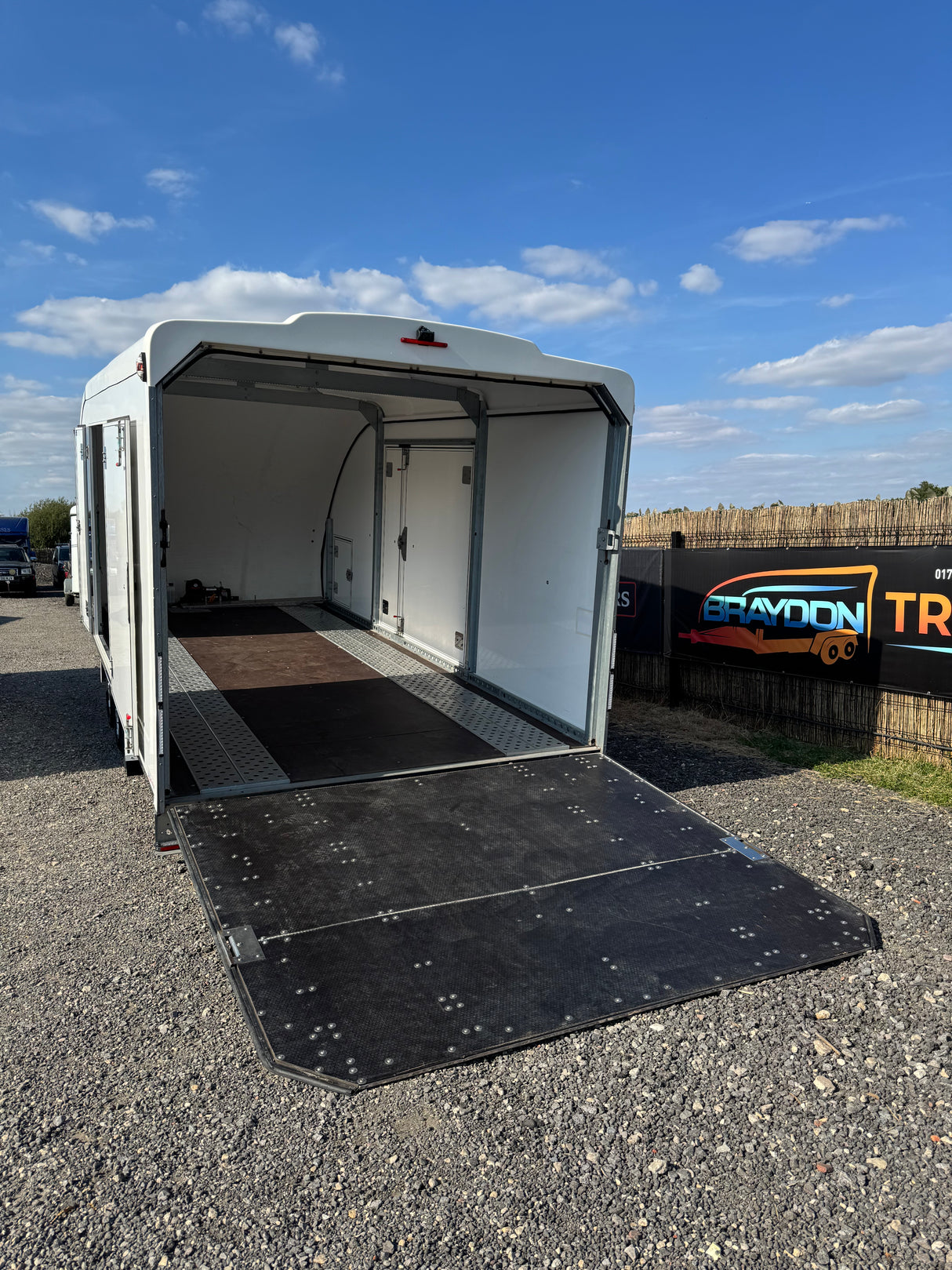 2022 Woodford RL6011 Enclosed Tilt Car Transporter Trailer 18′ X 7′ 8” 5.5m x 2.3m