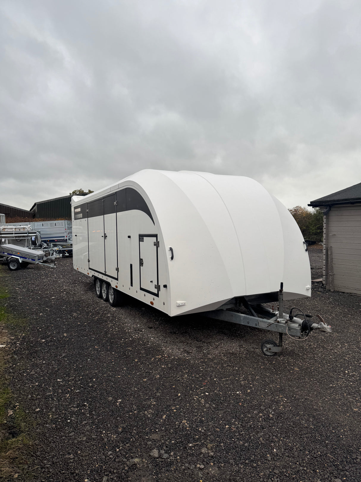 Brian James Race Transporter 6 RT6 6.5m x 2.35m 3500kg 386-2060 Enclosed Trailer