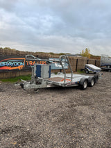 Brian James C4 Blue 126-2222 4m x 2m 2000kg Car Transporter Trailer