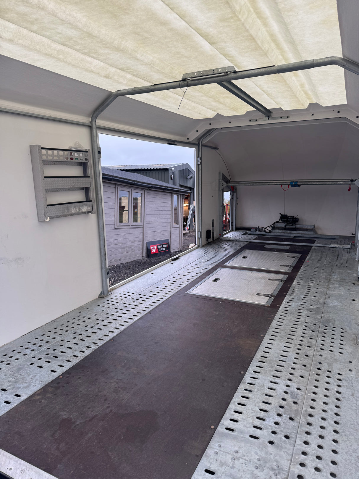 Brian James Race Transporter 6 RT6 6.5m x 2.35m 3500kg 386-2060 Enclosed Trailer