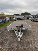 Woodford FBT231 Flatbed 18’x7’3” 5500 x 2220mm 3500kg Tri Axle Tilt Bed Trailer