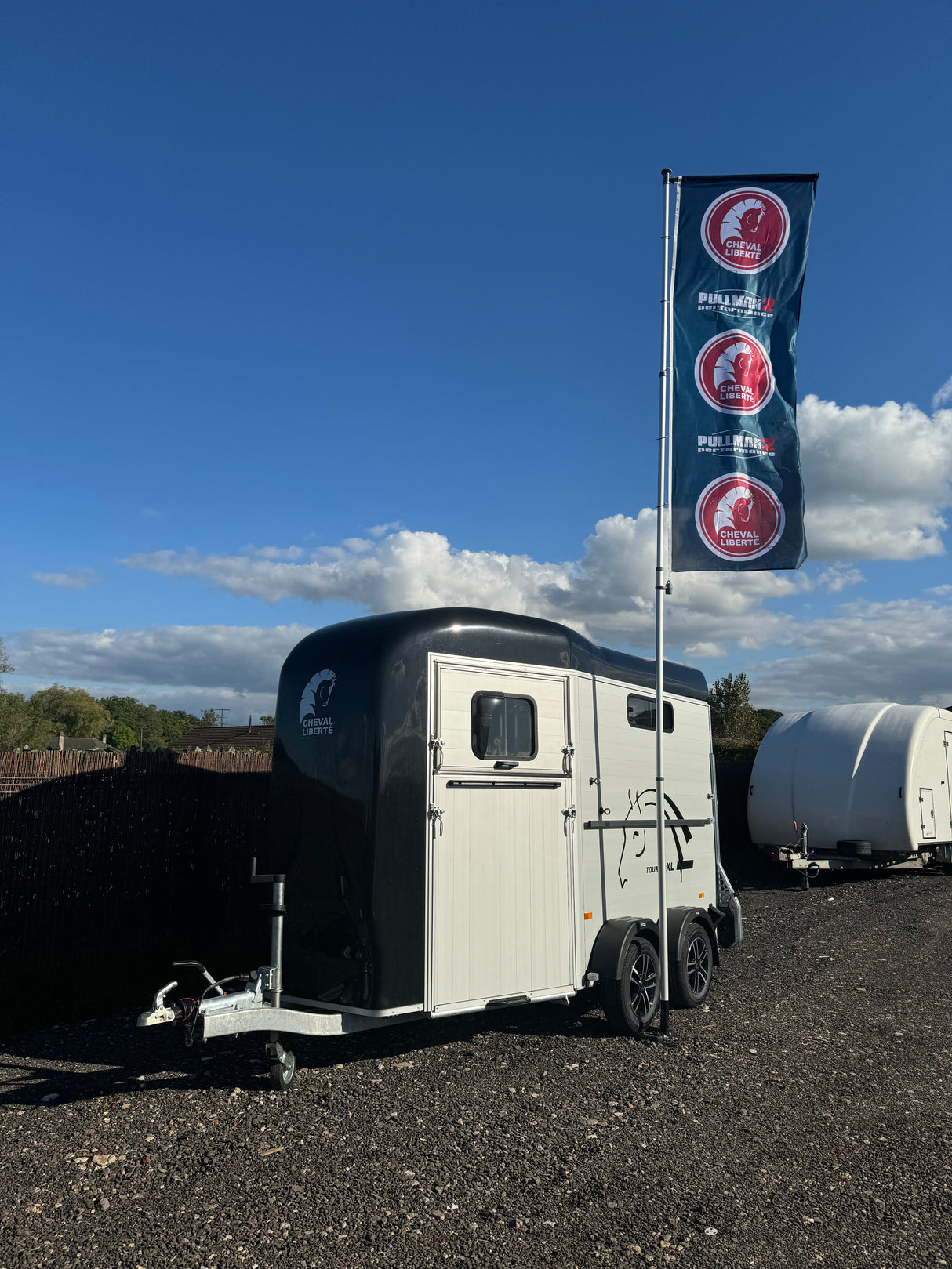 Cheval Liberte Touring XL Horse Trailer with Tack Room Double Horse Box Trailer