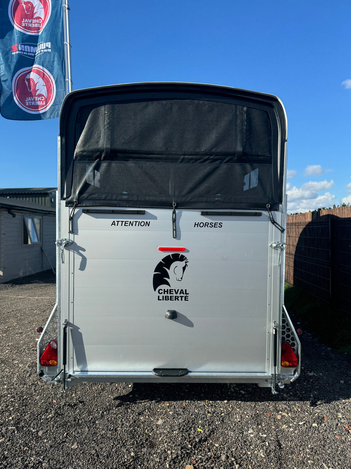 Cheval Liberte Touring XL Horse Trailer with Tack Room Double Horse Box Trailer