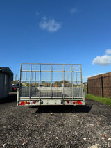 Ifor Williams 13' 1" TB4021-352 Tiltbed Trailer With Winch, Sides & Mesh Ramp