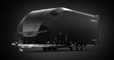 Brian James Race Transporter 7 Enclosed Trailer – 6.0m x 2.3m | 3.5T | Triple Axle | 10” Wheels 397-6023-35-3-10-B