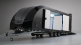 Brian James Race Transporter 7 Enclosed Trailer – 6.0m x 2.3m | 3.5T | Triple Axle | 10” Wheels 397-6023-35-3-10-B